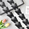 Black Butterfly Handmade Staple Sequins Barcode Cloth Sticker Clothing Lolita Skirt Hair Accessories Lace Accessories