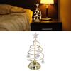 LED Christmas Tree Lamp Small   Decorative Iron Tree Night Light Ornament for Gift