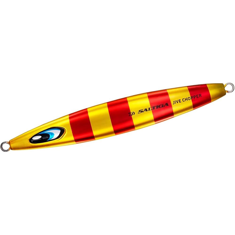 Daiwa Saltiga Jive Chopper Slow Jig 250g ML Red Gold Zebra Fishing Tackle