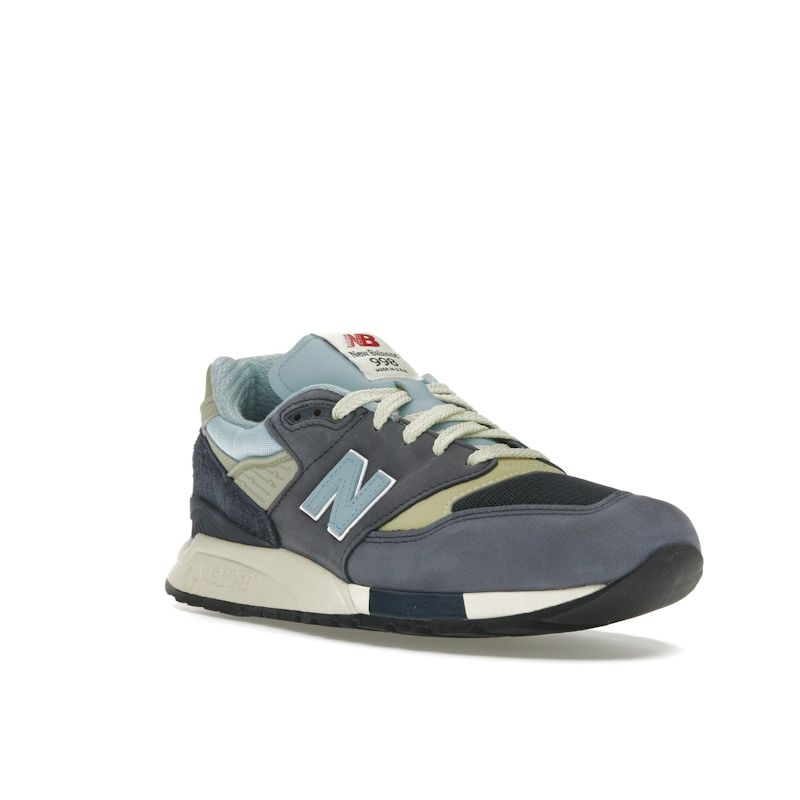 Teddy Santis X New Balance 998 Made In USA Navy Chrome Blue Unisex Sneakers U998CB