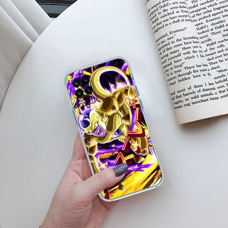 

Dragon Ball Freeza Transparent Phone Case for Motorola Moto Edge Plus G200 G23 E13 E15 E20 E30 G62 G71 G72 G75 G24 G15 Power Motorola Moto E20