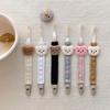 Cartoon Cute Bear Pacifier Chain Portable Anti-drop Pacifier Holder  Baby