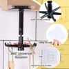 Kitchen Utensil Storage Hooks Suitable for Kitchen Items Wall Hooks Hat Hook Bathroom Gadgets Sticky Accessories Crochet Mural