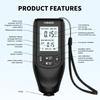 2025New Car Paint Thickness Tester Auto Film Coating Thickness Gauge Meter Manual Paint Tool Coating Test Accessories for Fe/NFE