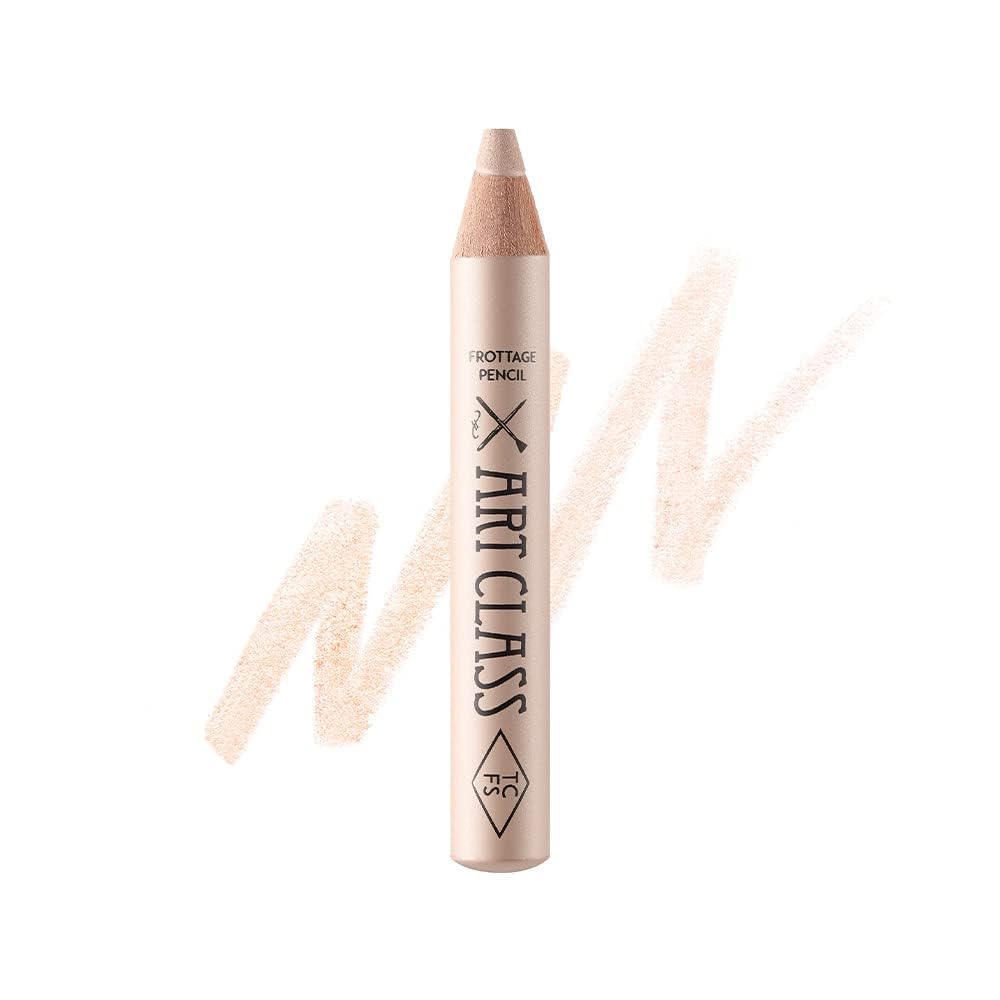 

[too cool for school] Artclass Frottage Pencil 1.1g (Korean Cosmetics, Korean Makeup, Eyeshadow, Blush, Highlighter) (#1 SHINING LINEN)