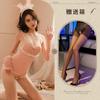 New Sexy Underwear Bunny Uniform Open Crotch Free Backless Temptation Tease Passion Suit