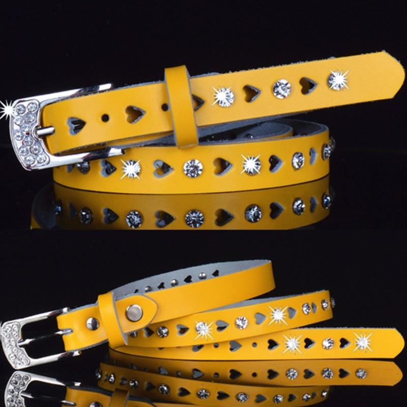 Bright Female Waist Belt Waist Chain Luxury Style Waist Belt Fashion Belts Full Diamonds Rhinestones Crystals Belt