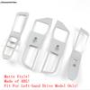 Car Door Window Glass Lift Buttons Control Switch Panel Cover Trims For Ford Explorer     2024 2025 Accessories