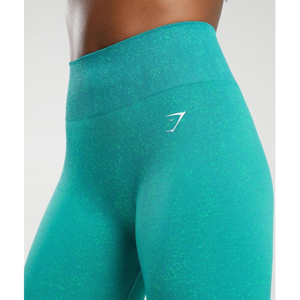 Gymshark Adapt Fleck Seamless Leggings Jewel Green B2a1b Eb3c