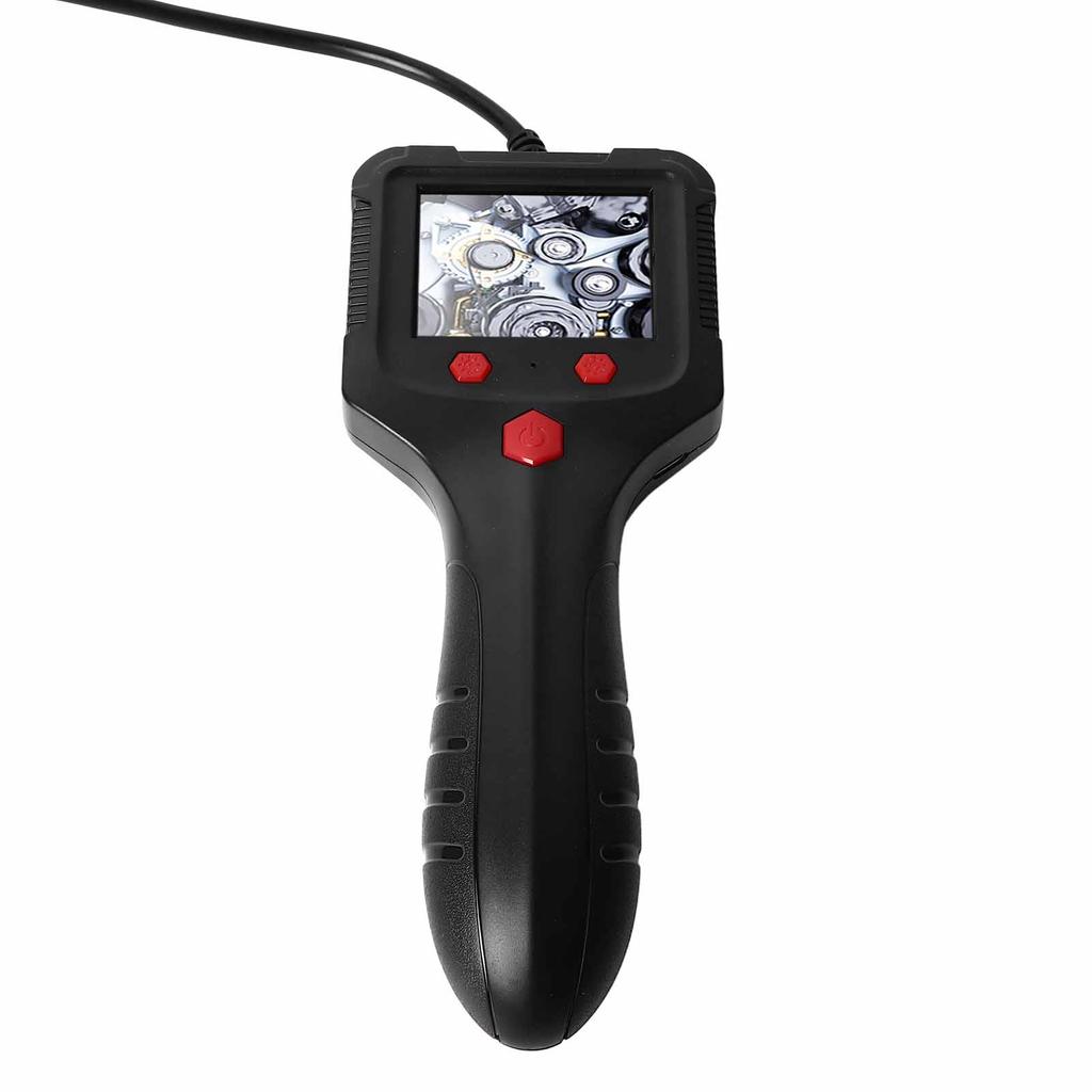 Borescope Inspection Camera with Screen 9mm Lens HD Handheld Portable Pipeline Sewer Industrial Endoscope
