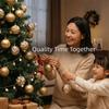 36PCS Tree Decor Set Xmas Tree Ornaments Holiday Party Supplies  Christmas Tree Decorating