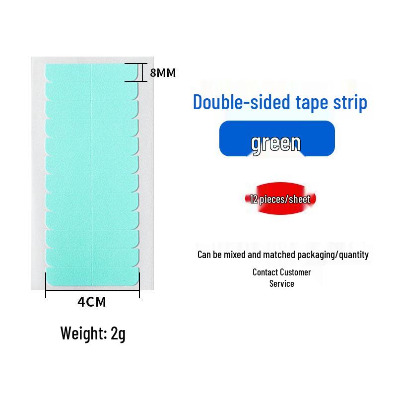 Biological Double-Sided Waterproof Sweatproof Adhesive Wig Tape – High Adhesion, Invisible Hair Extensions Glue.