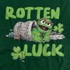 Sesame Street Unisex Adult Rotten Luck Oscar The Grouch T-Shirt