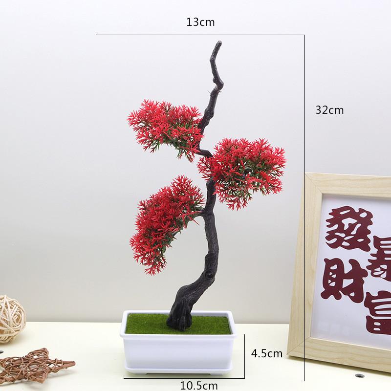 Densata Artificial Pinus Pineneedle Greenery Landscape Decor For Living Room