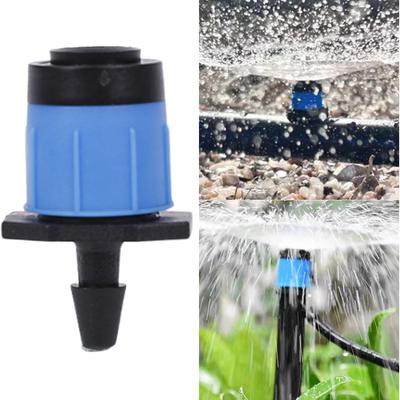 20/100pcs Adjustable Watering Drip Irrigation Sprinkler 4/7mm Hose 360 Degree Spraying Lawn Vegetables Watering Cooling System