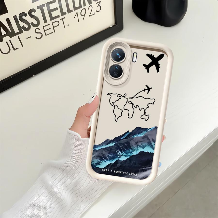 Aircraft Mountain Peak Case for Xiaomi Redmi Note 14 Pro Plus 10S 11S 9s Note 13 10 12S 11 12 Phone Cover