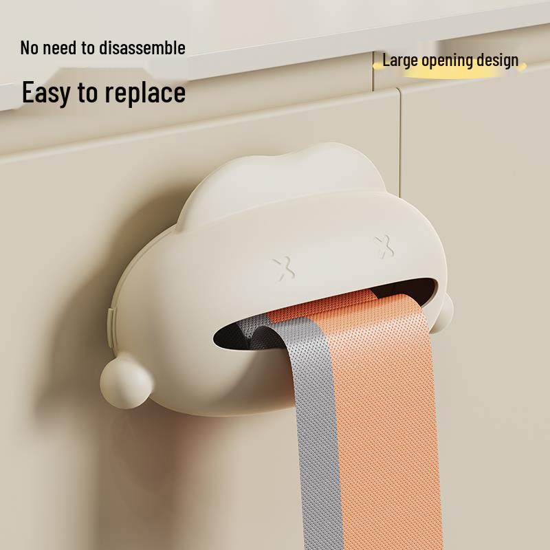 Newcomer Exclusive: Portable Punch-Free Trash Bag Storage Box for Dormitories