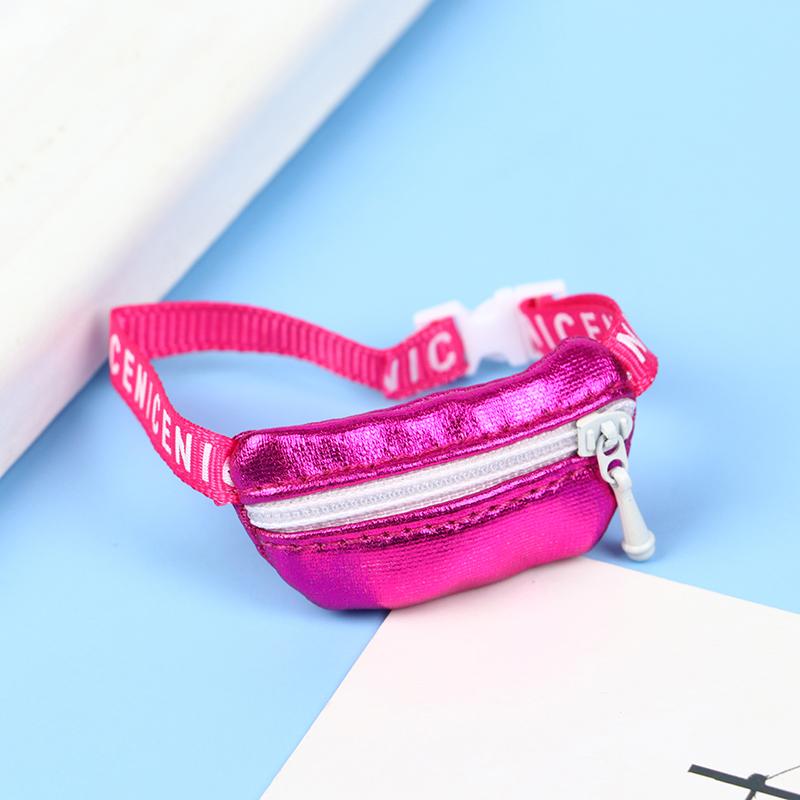 

Сумка для кукол 1/6, 1/8, 1/12, игрушки для кукол, рюкзак для ручной работы, поясная сумка, аксессуары розы красного