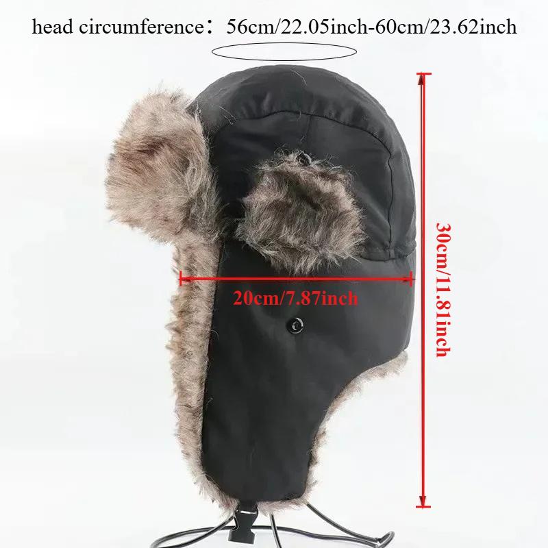 Winter Ear Protection Hat,Bird Catching Ear Mask Hat,Warm Hat,Pilot's Hat,Suitable for Indoor and Outdoor Use, School Season Hat