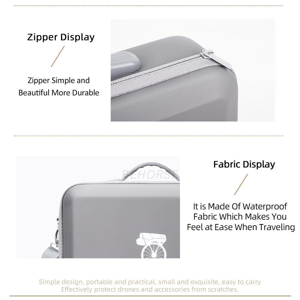 Carrying Case For DJI Flip Fly More Combo Portable Shoulder Storage Bag For DJI Flip/RC 2 Remote Control Drone Accessories