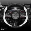 NEW For Mazda 2 3 5 6 CX-4 CX-5CX-7CX-8CX-30CX-50 MX5 Miata RX-7 RX-8 Axela Atenza Car Carbon Fiber Leather Steering Wheel Cover