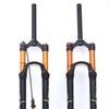 Dual Air Chamber Mountain Bike Fork - 26/27.5/29 Inch, Adjustable Damping, Magnesium Alloy