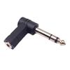 6.5mm 1/4" Mono Jack 3.5mm TRS Connector Audio Adapter Plug 6.35mm To 3.5mm Adapter Male To Female