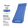 Inflatable TPU Camping Pad with Foot-Pump and Connectable Design for Hiking and Mountaineering