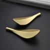 1Pcs Retro Imitation Copper Leaf Handles Cabinet Furniture Wardrobe Hooks Household Chinese Hook Cabinets Handle Accessories