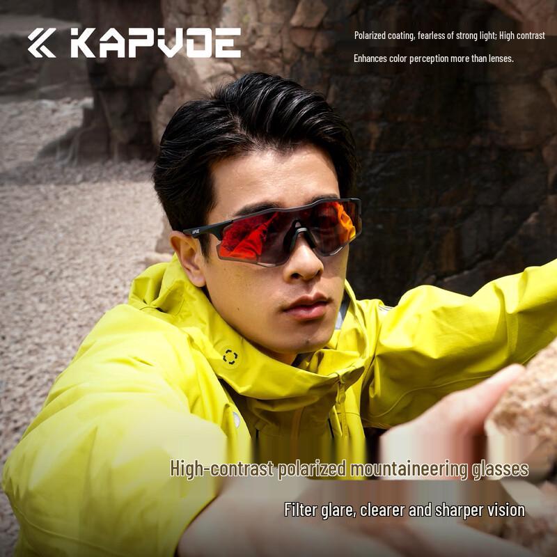 KAPVOE HD Polarized Outdoor Sports Sunglasses