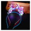 Festival Prize Toy Set of Cute LED Headbands for Summer Hair Cosplay Makeup Christmas Fireworks and Concerts [OIIZREO] Glow-Up Set 10-Piece