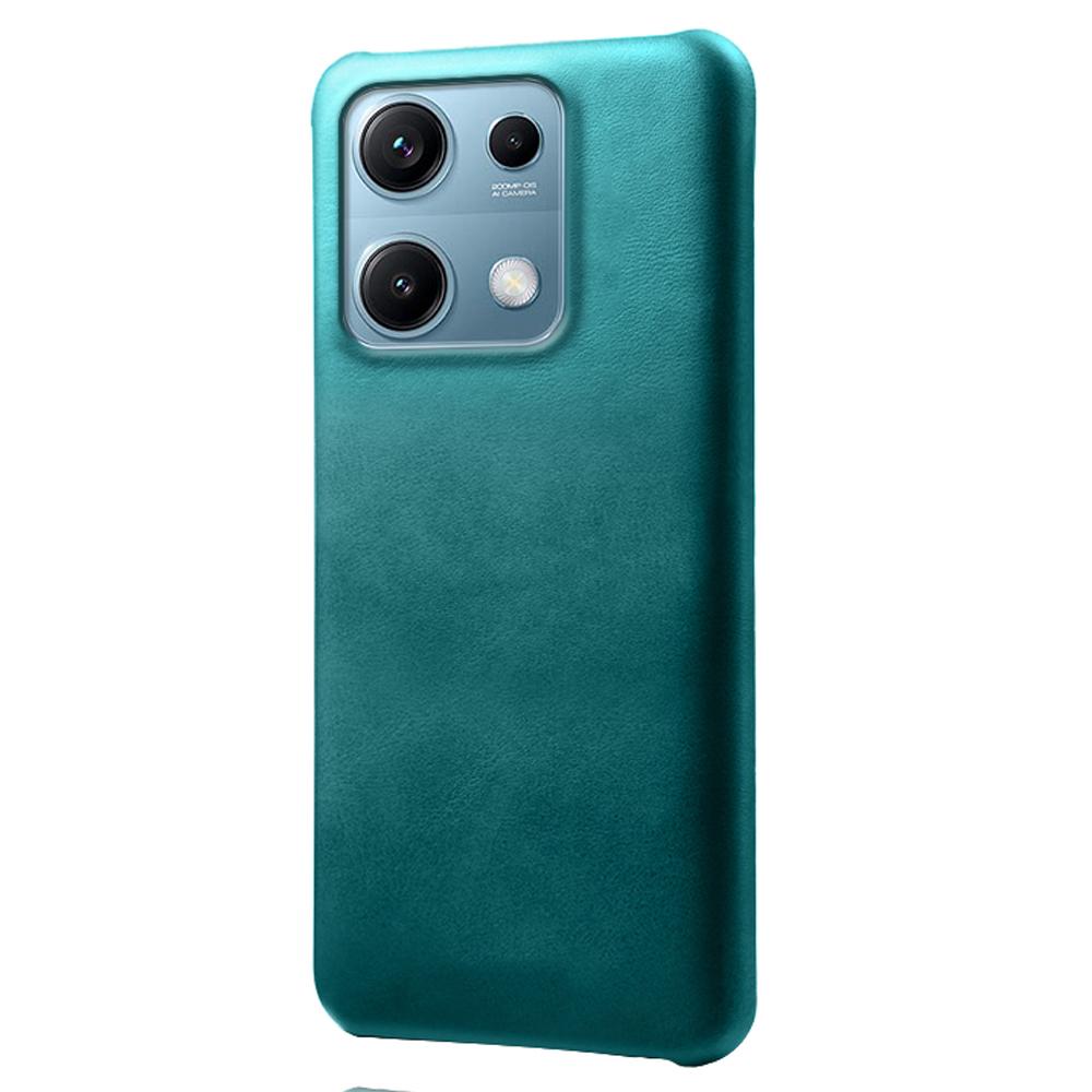 For Xiaomi Redmi Note 14S 4G Case Calf Texture PU Leather Hard PC Protective Phone Cover