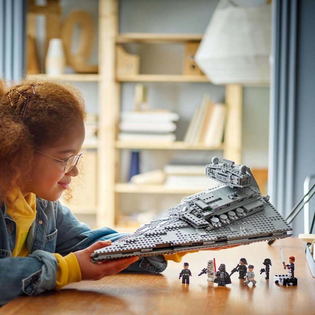 LEGO Star Wars Star Destroyer Toy, Birthday Gift, Building Blocks, for Boys and Girls, Ages 10, 11, and 12, Elementary School Students, Space, 75394