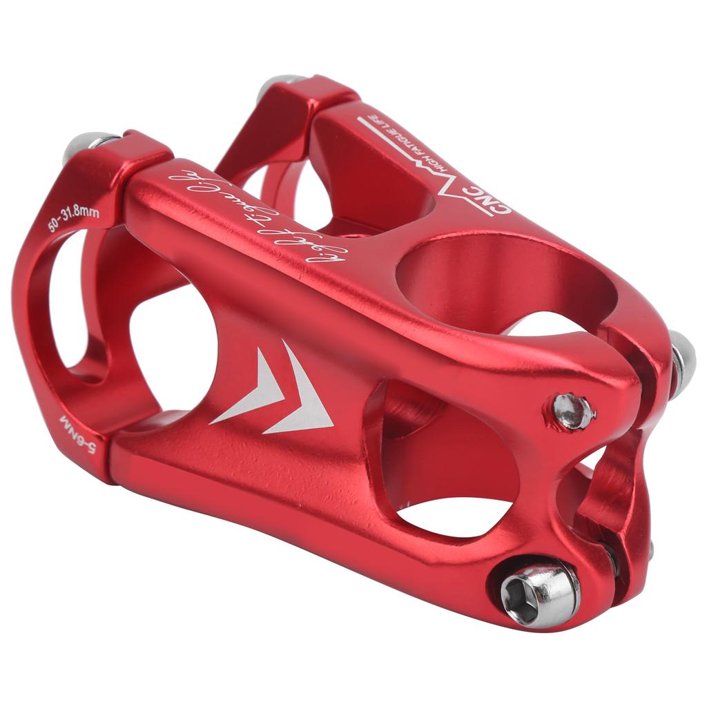 Mountain Bicycle Handlebar Stem Aluminum Alloy Hollow Mountain Bike HandlebarStemRed
