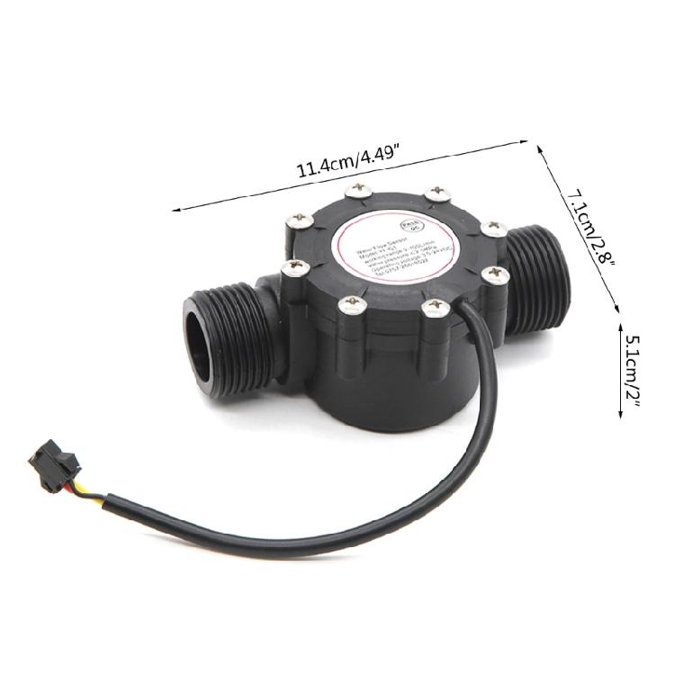 G1 DN25 Water Flow Sensor Flowmeter 2-100L Fluidmeter Water Flowmeter