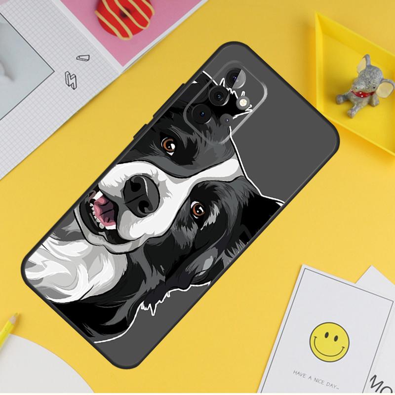 Border Collie Dog Case For Samsung Galaxy A53 A33 A23 A13 A06 A56 A16 A36 A55 A35 A17 A54 A34 A14 A52 A32 A15