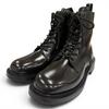Excellent Alexander McQueen boots Lace up black leather mens 40 683569 Used