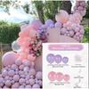 Pink White Macaron Balloon Garland Arch Kit Wedding Birthday Party Decoration Confetti Latex Balloons For Girls Baby