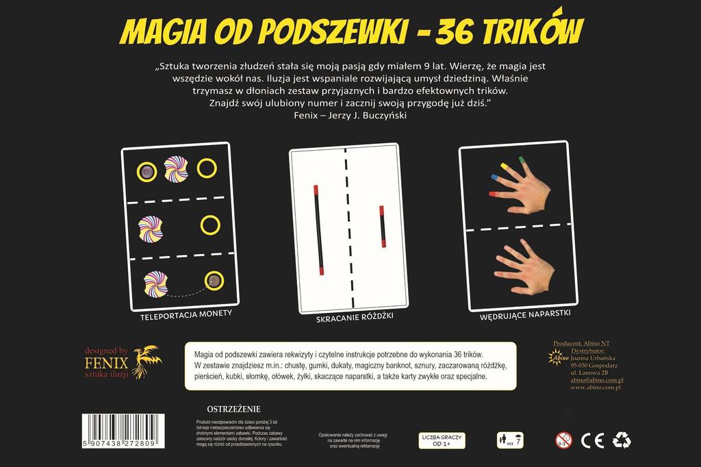 MAGIE OD PODSZYCIA 36 TRIKŮ 2809