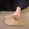 Dicke Sohle Baotou Halbschuhe Damen Außenbekleidung 2026 Neuer Frühling 1 Slip-on Hässliche Sandalen