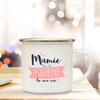 Thank You Grandma for All These Magical Moments Print Enamel Mug Outdoor Cup Drink Coffee Cups Holiday Birthday Gift for Grandma