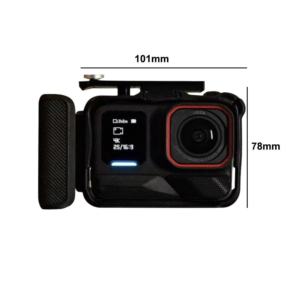 3D Printing Action Camera Grip Handle for Insta360 Ace Pro 2 Camera Accessories