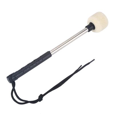 Durable Bass Drum Mallet Drumstick with Wool Felt Head Percussion Marching Band Accessory