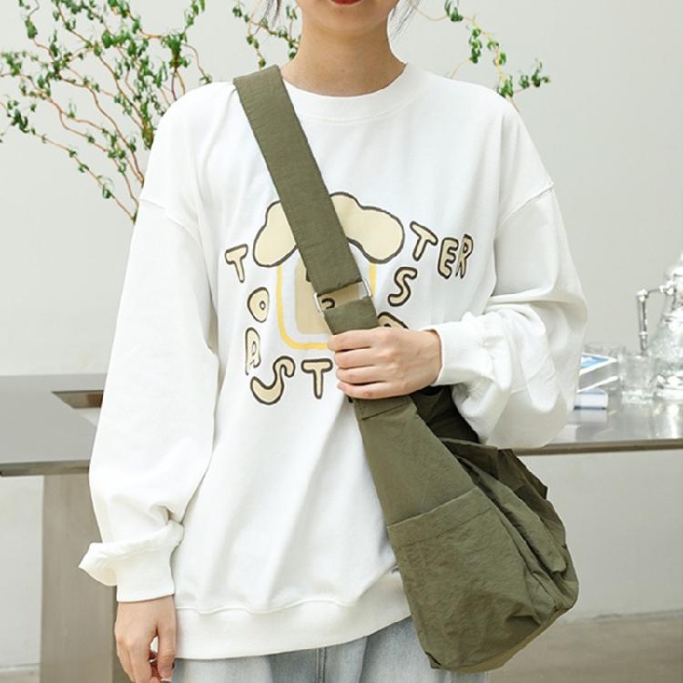 Multifunctional Nylon Crossbody Bag School Shopping Bags for Various Occasions