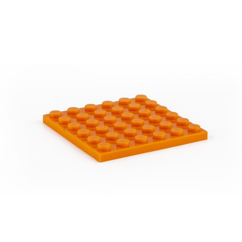 5pcs Small Particle 3958 6x6 Construction Block Bottom Plate DO IT YOURSELF Parts Buildmoc Works With Assembly Particle Creativity Gift Idea