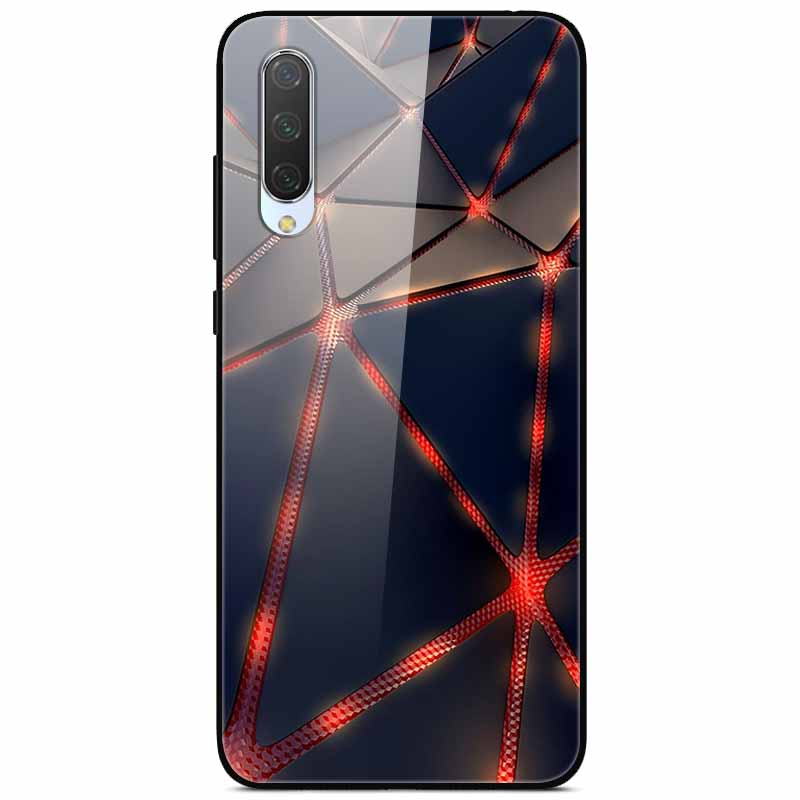 Pro pouzdra Xiaomi Mi A3 9SE 9Lite Módní tvrzené sklo Pevná zadní kryty pro pouzdra na telefon Xiaomi Mi 9 SE Bumper Fundas Coque MiA3