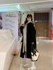 Women's Long Hooded Lamb Wool Coat - Versatile, Loose-Fit, Plus Velvet, Chic Korean Style Sweatshirt