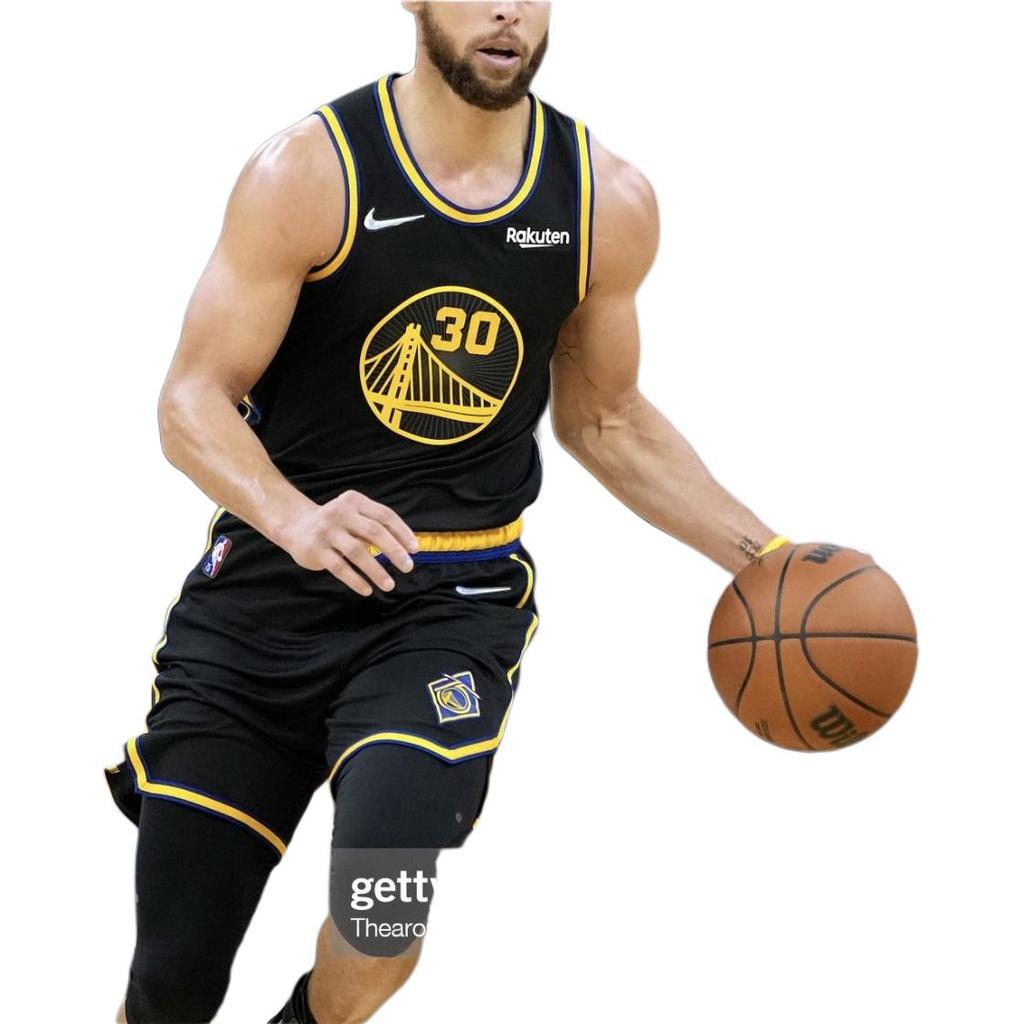 Nike X NBA Collaboration Golden State Warriors Fashion Comfortable Sleeveless Basketball Jersey Men Jersey Black DB3671-010