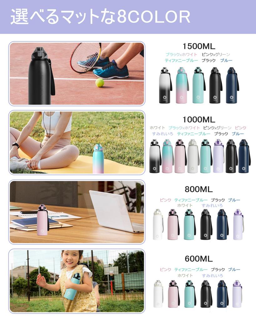 FJbottle 600ml Vacuum Insulated Mug Bottle with Keeps Drinks Hot or Easy To Wide Mouth Stainless Steel Bottle with Cover and Cleaning Stylish for and