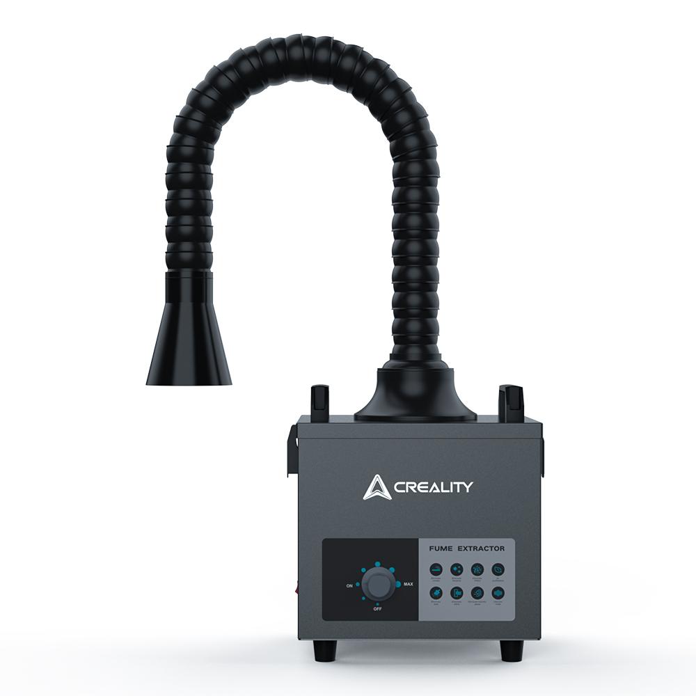 

Вытяжка дыма Creality 100 Вт, мини-настольный поглотитель дыма, удаление сильного всасывания с 3 этапами EU Plug